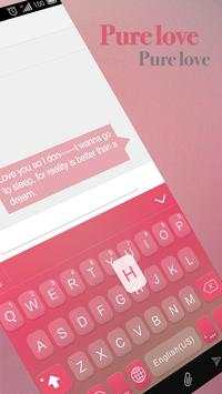 Valentine Love theme Keyboard screenshot 3