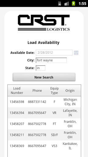 CRST Mobile screenshot 4