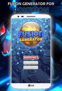 Monster Fusion Generator for Pokemon Free screenshot 1