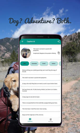 Caption AI :Captions and Hashtags for Instagram/FB screenshot 6