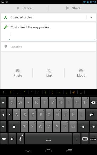 Thumb Keyboard screenshot 10