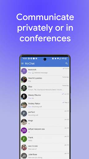MyChat: messenger for office screenshot 2