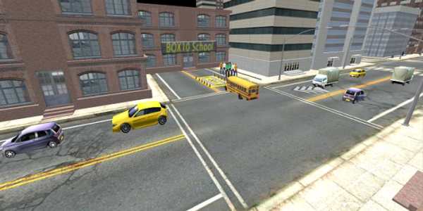 School Bus Simulator 3D Drive screenshot 4