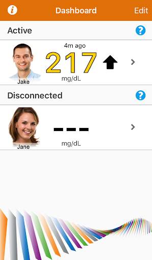 Dexcom Follow mg/dL DXCM3 screenshot 1