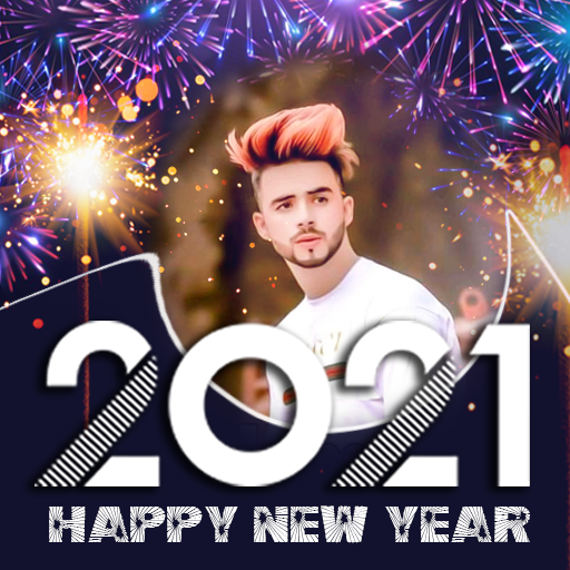 Happy New Year Photo Frame 2021 आइकन