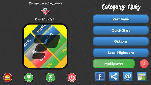 Category Quiz (Trivia) screenshot 1