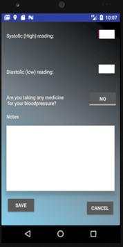 The Blood Pressure App screenshot 2