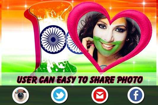 3D Indian Flag Letter photo screenshot 4
