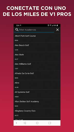 V1 Golf screenshot 4