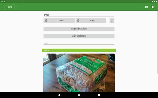 Our Groceries Shopping List screenshot 3