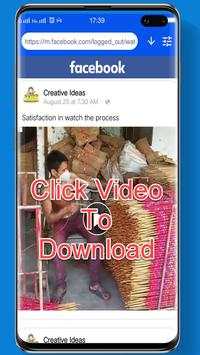 Video Downloader for Facebook screenshot 4