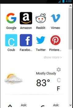 Fast Web Browser screenshot 2