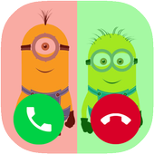 Yellow Minio Fake Call - Minio Call Me icon
