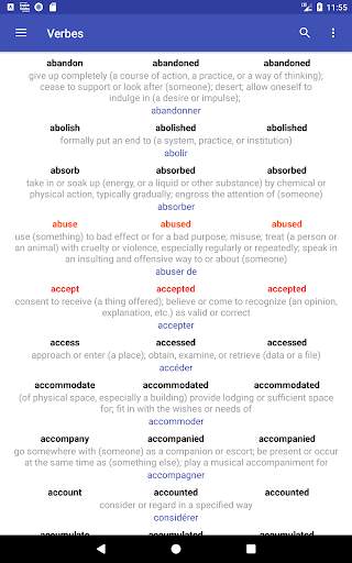 English Verbs screenshot 13