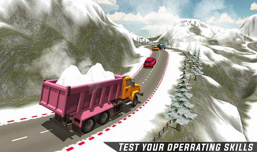 Heavy Excavator Snow Machine Simulator 2019 screenshot 5