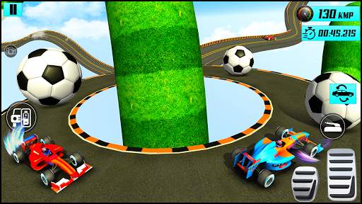 Formula Car Sky Tracks GT Racing Stunts- Car Games screenshot 3