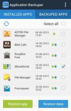 Mobile Backup screenshot 2