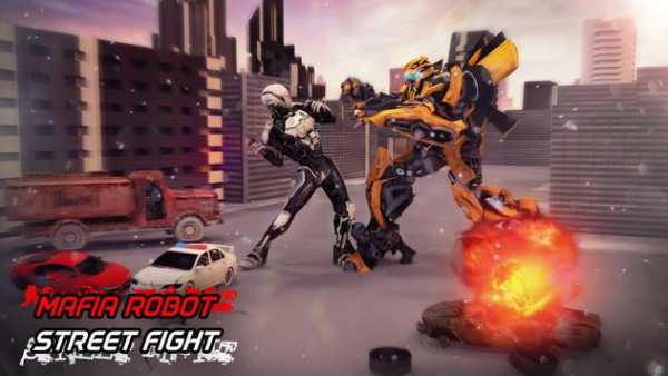Mafia Robot Fighting Games: Transform Ring Fight 2 screenshot 4