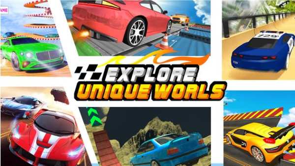 Ramp Car Stunts: Impossible GT Car Racing screenshot 1