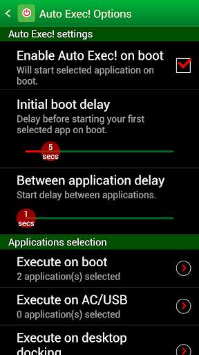 Auto Exec! Easy tasker screenshot 2