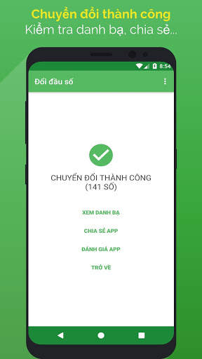 Chuyển đổi đầu số - đầu số mới screenshot 5