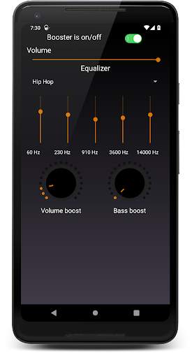 Volume Booster for Headphones with Equalizer screenshot 2