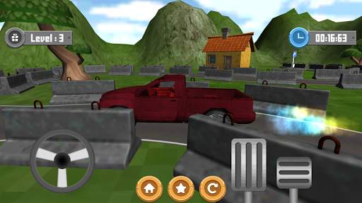 3D Truck parcheggio Eccitato screenshot 3