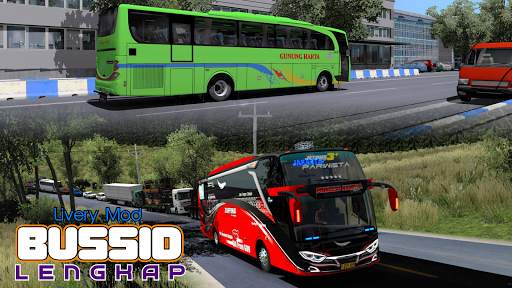 Livery MOD Complete BUSSID screenshot 1