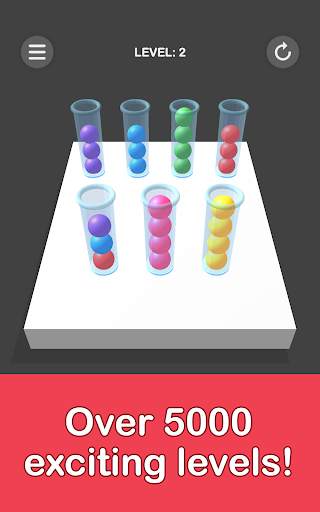 Bubble Sort 3D - Color Sorting screenshot 8