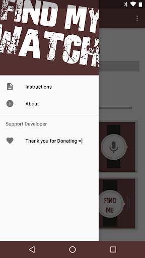 Find My Watch for Android Wear screenshot 3