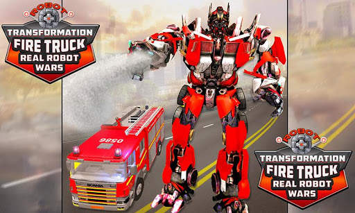 Robot Transformation Fire Truck: Real Robot Wars screenshot 5