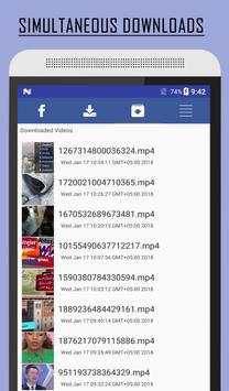 My Videos Downloader: Social Media Videos 2018 screenshot 2