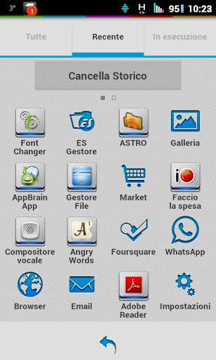 Go Launcher Theme HoloLight screenshot 4