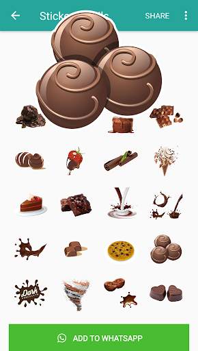 Chocolate day Stickers for WAStickerApps screenshot 2