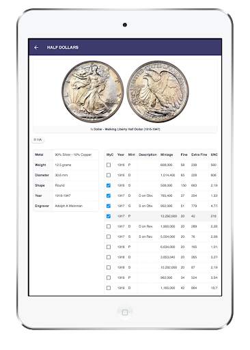 Coins of U.S. – New & Old Coins of United States screenshot 12
