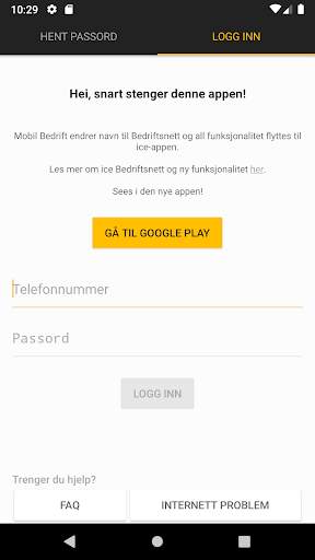 ice Mobil Bedrift screenshot 1