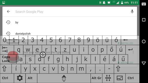 Transparent Keyboard screenshot 7