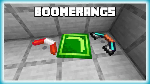 Boomerang Mod for Minecraft screenshot 3