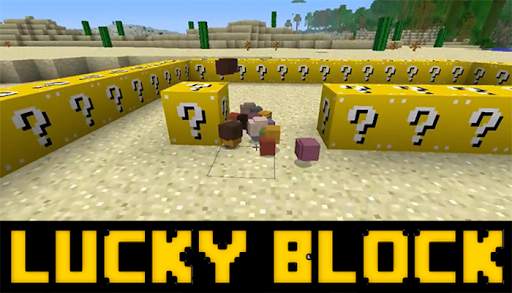 Lucky Block Mod MCPE New screenshot 3