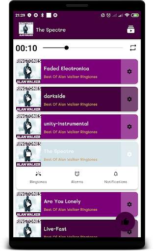 Popular Ringtones By Alan Walker screenshot 3