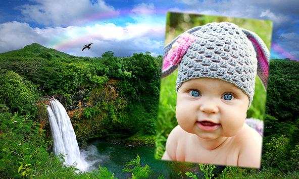 bingkai foto air terjun screenshot 8