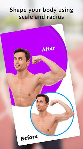 Man Muscle Enhancer - Retouch Body Shape स्क्रीनशॉट 2