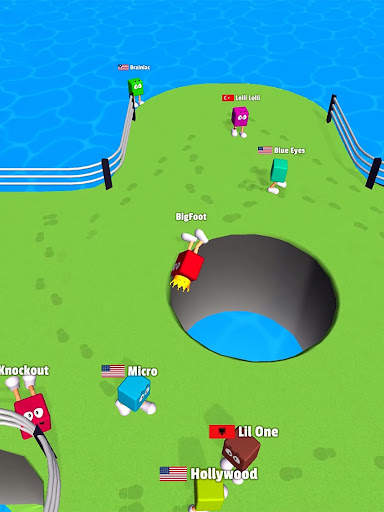Party.io - Fall Gang Clash Guys FightUp io games скриншот 14