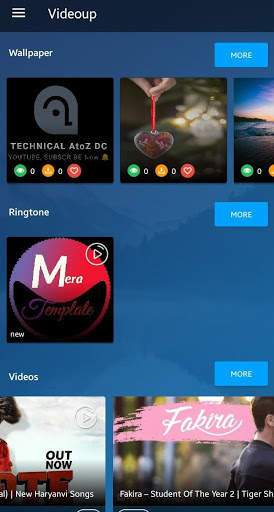 Video Up - video ,wallpaper,ringtone,music screenshot 3