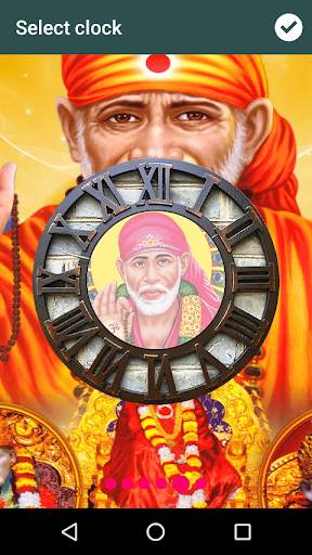 Sai Baba Clock Live Wallpaper screenshot 2