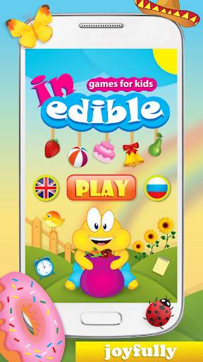 Games for kids (In)Edible screenshot 1