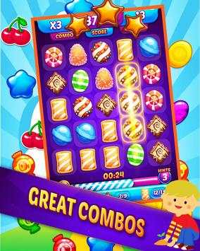 Match Sweet Candy Free Game screenshot 2