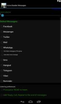 Voice Reader/Reply Whatsapp and Messagges screenshot 4