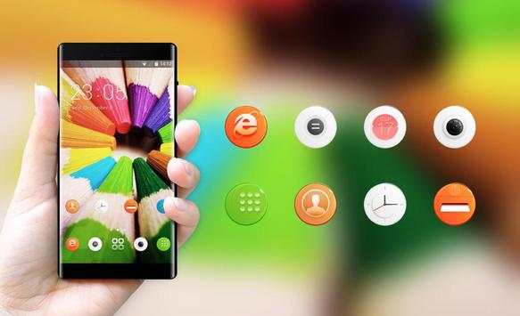 Stylish Colored Launcher Theme & Wallpaper screenshot 4