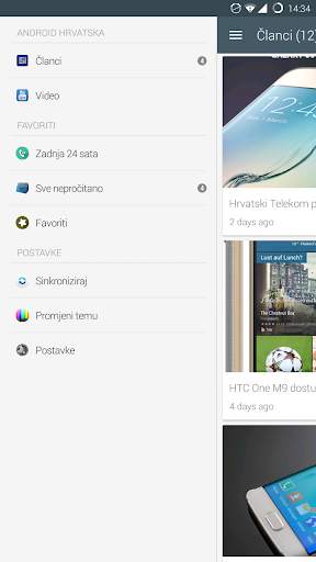 Smartphone Novosti screenshot 2